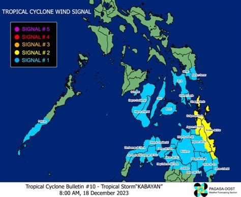 bohol signal number today|6 provinces under Typhoon Signal No. 2 as Kabayan nears PH .